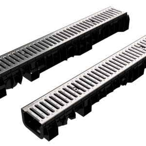 GRILL MUFLEDRAIN FLAT 100 MA B125 AZ